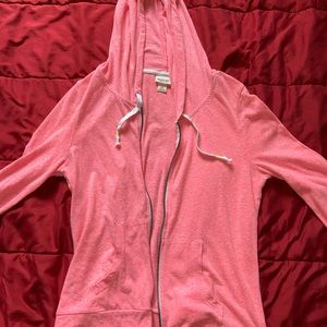 Light zip up hoodie